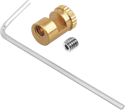 Miniatura 2 de A.I.FORCE Paquete de 2 pernos de pulgar para cuchillo plegable Buck 110, botón de pulgar de repuesto universal para cuchillos de caza plegables