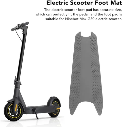 Miniatura 4 de plplaaoo Pedal de patinete eléctrico, alfombrilla de goma para pedal de patineta, alfombrilla de pedal de patineta, accesorio para patineta