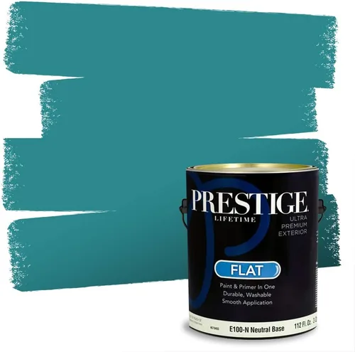 Miniatura 68 de PRESTIGE Pintura interior e imprimación en uno, azul cielo, semi-brillante, 1 galón