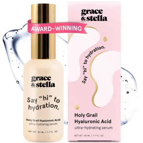 Miniatura 13 de grace & stella Suero de ácido hialurónico galardonado (0.3 fl oz/0.34 fl oz) Suero de ácido hialurónico para la cara - Sueros faciales de ácido