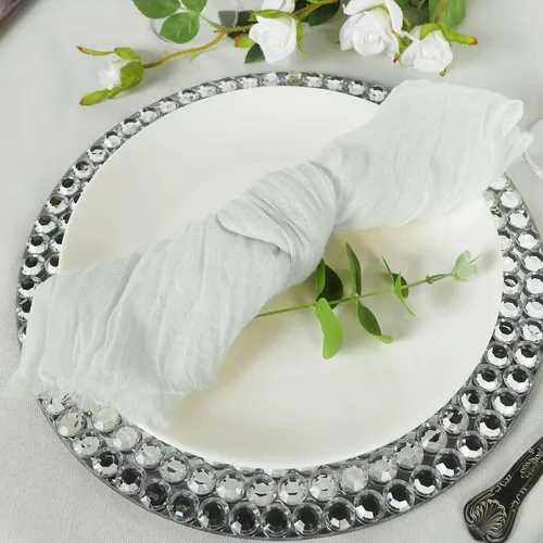 Miniatura 29 de Efavormart - Camino de mesa de gasa verde salvia de 10 pies, tela de gasa de 120 pulgadas para bodas de jardín botánico, eventos de primavera