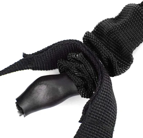 Miniatura 8 de Cuerda de tracción ranurada, bandas de resistencia para fitness, antirotura, cinturón elástico para interiores, yoga, entrenamiento de potencia
