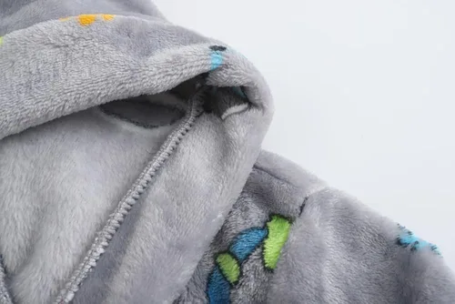 Miniatura 3 de Bata de baño de forro polar suave para niños y niñas