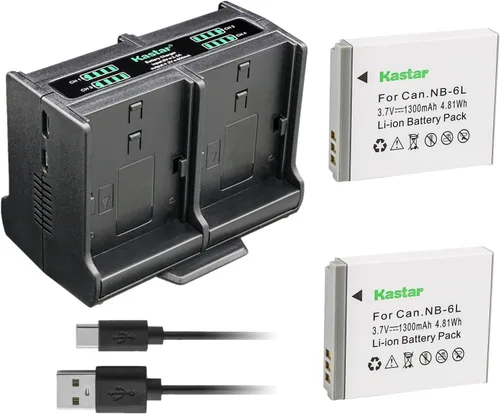 Miniatura 8 de Kastar Paquete de 4 baterías y cargador cuádruple compatible con NEZINI 2 modo de carga Mini cámara para niños, cámara digital para niños y niñas