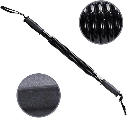 Miniatura 5 de Boshen Barra giratoria de potencia para entrenamiento de fuerza superior del cuerpo, entrenamiento de fuerza resistente, 44 libras/66 libras/88 110