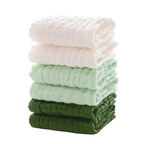 Miniatura 11 de MUKIN Toallitas para bebé, paños suaves para recién nacidos, toallitas de baño absorbentes, paños o toallas para eructos, lista de regalos de bebé