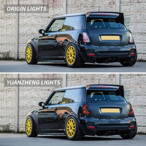 Miniatura 6 de VLAND - Luces traseras LED compatibles con BMW Mini Cooper R50 R52 R53 2001-2006 y Mini Cooper Hatchback/Convertible de 1ª generación con señal