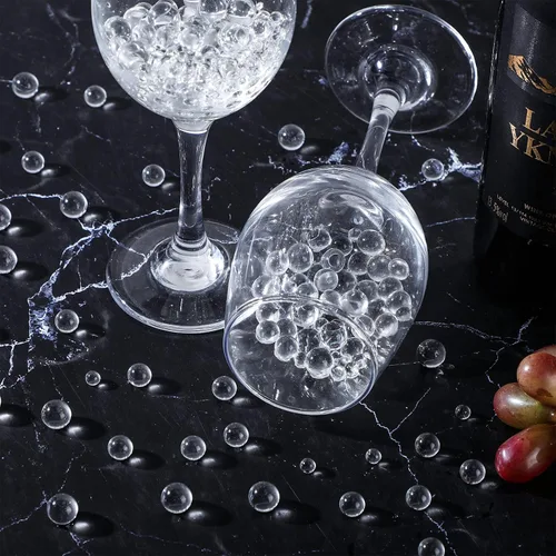 Miniatura 4 de Sratte 360 piezas de jarrón de cristal con piedras preciosas de mármol de 12, 10 y 0.236 in, cuentas de vidrio para jarrones, canicas pequeñas