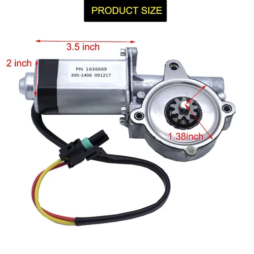 Miniatura 3 de MOCW 300-1406 Reemplazo del motor de entrada de RV apto para vehículos de autocaravana y vehículos de transporte de repuesto OE 369506 1820124