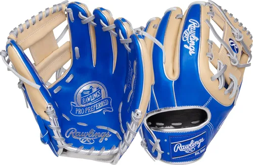 Miniatura 18 de Rawlings Guantes de béisbol Pro Preferred Tamaños 11.5 a 12.75 pulgadas Múltiples estilos