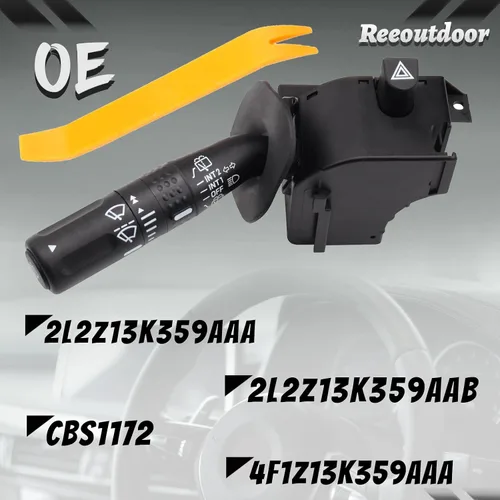 Miniatura 4 de CBS1172 Interruptor Multifuncional de Señal de Giro con Atenuador de Faros, Interruptor de Limpiaparabrisas Compatible con 02-05 Explorer, 03-06