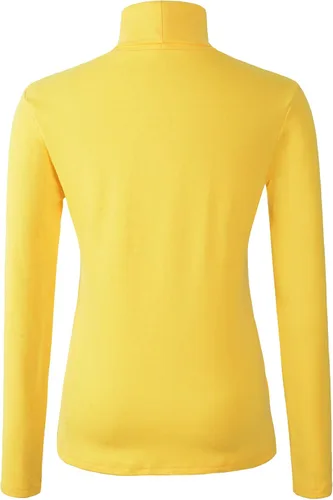 Miniatura 2 de HieasyFit suéter básico de cuello alto de algodón suave para mujer