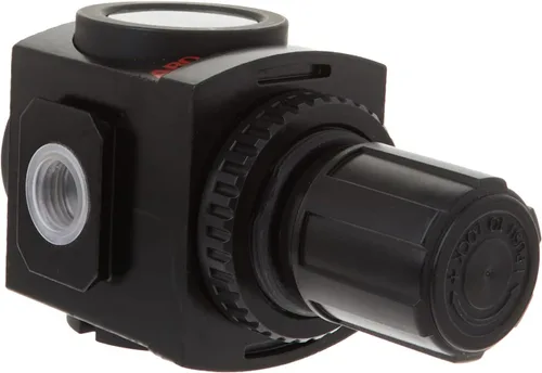 Miniatura 5 de ARO R37341-600-VS Regulador de aire 1/2" NPT, con calibre - 250 psi entrada máxima
