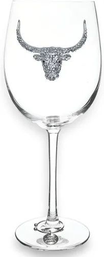 Miniatura 8 de THE QUEENS' JEWELS Horse Head - Copa de vino sin tallo, 21 onzas, regalo único para mujeres, cumpleaños, lindo, divertido, sin pintar, decorado