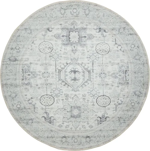 Miniatura 3 de GLN Rugs Traditional Collection - Alfombra de felpilla lavable a máquina, tradicional, antideslizante, alfombra de felpilla de pelo bajo, para sala