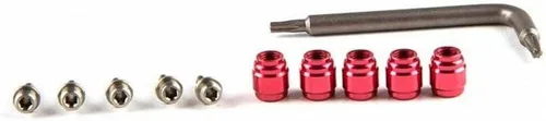 Miniatura 2 de Manguera con freno de disco hidráulico, sigiloso, paquete de ajuste para manguera: incluye 5 roscas de manguera con púas, 5 complementos de ajuste