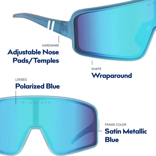 Miniatura 5 de Blenders Eyewear Eclipse X2 - Gafas de sol polarizadas - Lente envolvente - 100% protección UV - Para hombres y mujeres