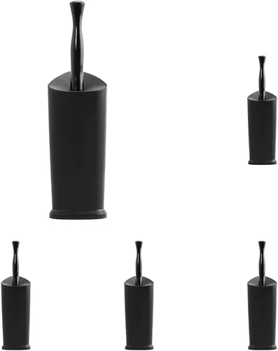 Miniatura 7 de Casabella Combo de Desatascador de Inodoro y Organizador Oculto para Baños, Juego de 2 Piezas de Desatascador de Inodoro de Servicio Pesado