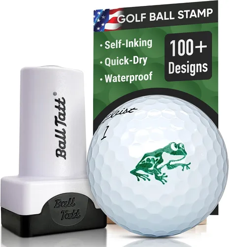 Miniatura 24 de Sello de pelota de golf - Marcador autoentintado - Herramienta de marcado permanente de secado rápido, sin fugas ni recargas, sello de golf