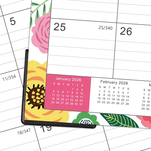 Miniatura 3 de Calendario de escritorio 2026-2027 - julio de 2026 a diciembre de 2027, calendario de escritorio grande de 17 x 12 pulgadas, calendario de 18 meses