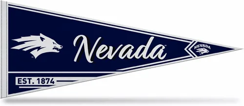 Miniatura 165 de Rico Industries NCAA Banderín Clásico de Fieltro para Decoración de Pared de 12" x 30" - Ideal para Decoración del Hogar/Dormitorio/Cueva de Hombre