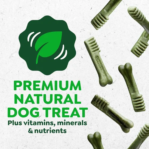 Miniatura 7 de Greenies Golosinas dentales naturales para perros adultos recomendadas por veterinarios, tamaño pequeño, sabor original, paquete de 3 onzas, 5