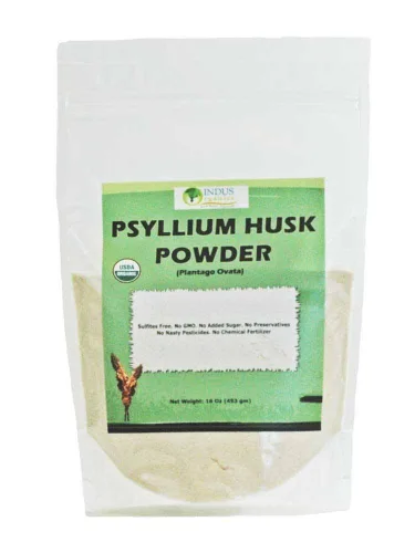 Polvo de cáscara de psyllium, 1 libra (paquete de 12 cajas), 99% de pureza, grado premium, alta pureza, recién empaquetado
