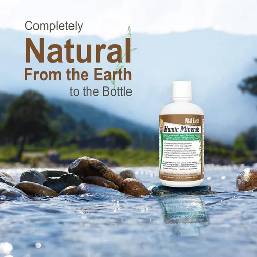 Miniatura 9 de Vital Earth Minerals Humic Minerals - Paquete de 2 suplementos de ácido fúlvico con más de 70 minerales traza, electrolitos para recuperación