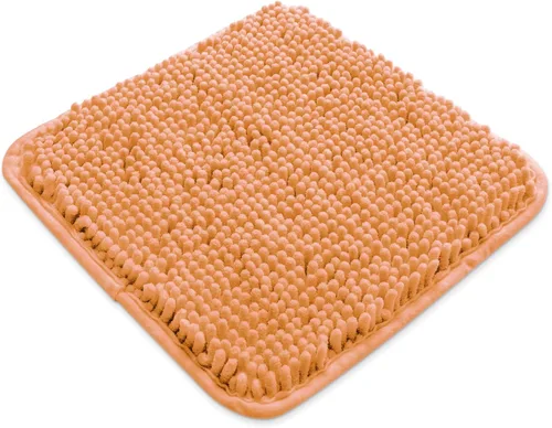 Miniatura 63 de Yeaban Alfombra de pasillo de baño de 24 x 72 pulgadas, antideslizante, alfombra de baño larga de felpilla gruesa, absorbente y lavable, alfombra