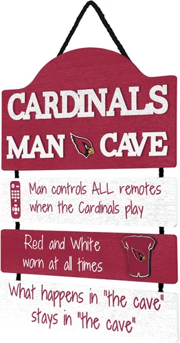 Miniatura 2 de NFL Team Logo Mancave Man Cave Hanging Wall Sign
