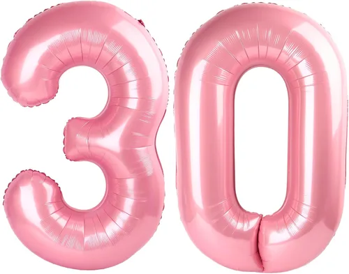 Miniatura 365 de Globos de números de 5 globos de 40 pulgadas, decoraciones de cumpleaños azules para niños y niñas, globos de números azul marino grandes