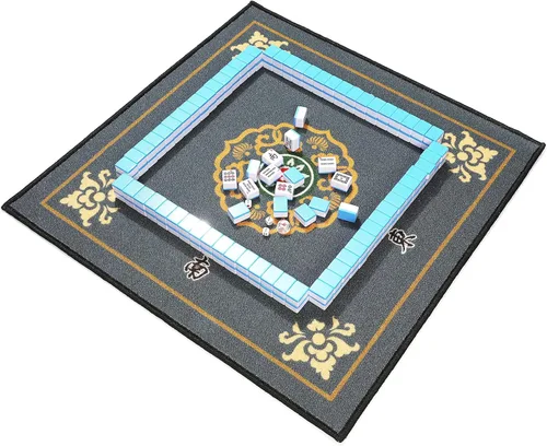 Miniatura 5 de Mose Cafolo Set de Juego de Mahjong Chino Profesional, 146 Fichas Numeradas de Gran Tamaño con Estuche de Viaje, Set Completo de Fichas de Mahjong