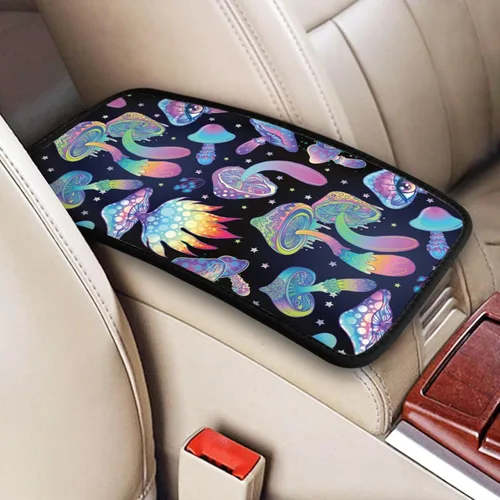 Miniatura 30 de Retro Fashion - Funda universal para consola central de automóvil de los años 80 y 90, estilo abstracto de los años noventa, funda universal