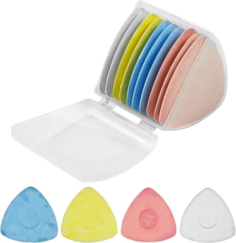 Tiza de Sastre para Costura Marcador de Tela de Sastre Tiza para Acolchado, Accesorios de Suministros de Costura (10 Piezas)