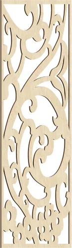 Miniatura 141 de Bridgewater - Paneles de pared decorativos de madera con calado, 9 3/8 pulgadas de ancho x 24 3/8 pulgadas de alto x 1/4 de alto, nogal