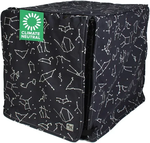 Miniatura 22 de Molly Mutt Wild Horses - Funda para jaula de perro, funda de lona 100% algodón con 2 paneles enrollables, ideal para jaula de perro o gato, Caballos
