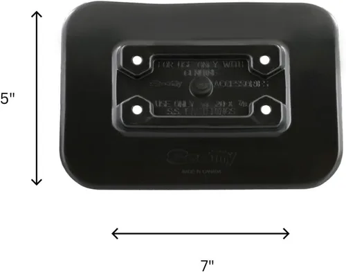 Miniatura 2 de Scotty 0341-BK Almohadilla adhesiva para botes inflables, negro