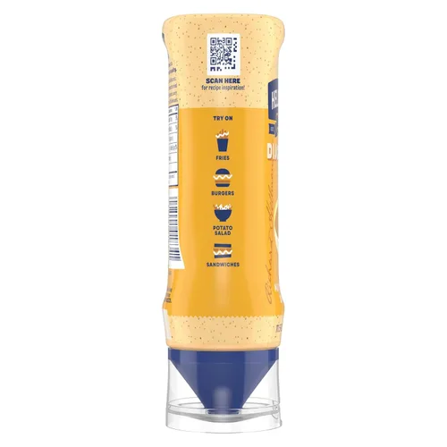 Miniatura 5 de Hellmann's Dijo-Mayo - Mayonesa suave y sabrosa Drss para papas fritas, hamburguesas, ensaladas de papa, sándwiches, aderezo de mayonesa con Dijon