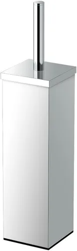 Gatco 1488 Elegante soporte cuadrado para escobillas, cromado