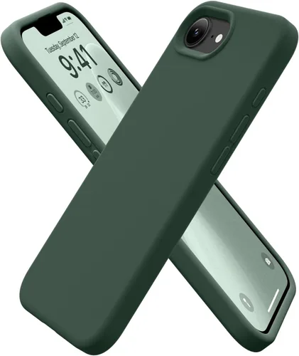Miniatura 28 de GolbinBox Funda magnética para iPhone 17, compatible con MagSafe, cubierta de silicona integrada para control de cámara, funda de silicona líquida a