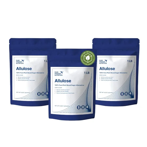 Miniatura 4 de Pure Powder Nutrition Alulosa Alternativa de azúcar a base de plantas Paquete de 1 libra