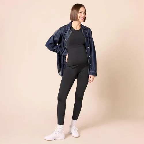 Miniatura 5 de Amazon Essentials Leggings de maternidad sobre el vientre, escultura activa, longitud completa