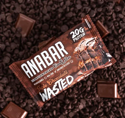 Miniatura 8 de Barra de Proteína Anabar, Triple Chocolate Perdido, La Barra de Caramelo Repleta de Proteína, Sin Alcoholes de Azúcar, Alta en Proteína
