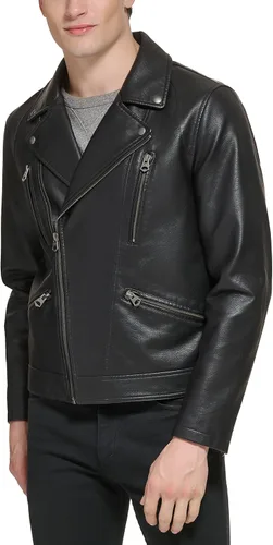 Miniatura 5 de Levi's Chaqueta de moto de piel sintética para hombre