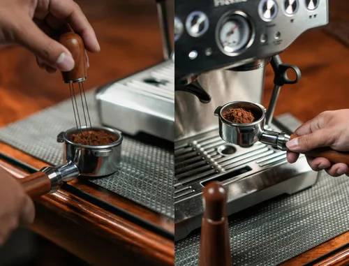 Miniatura 5 de Pawa Portafiltro sin fondo de 2.126 in – Incluye cesta de filtro Compatible con Breville Barista Express y 2.126 in Breville Machines