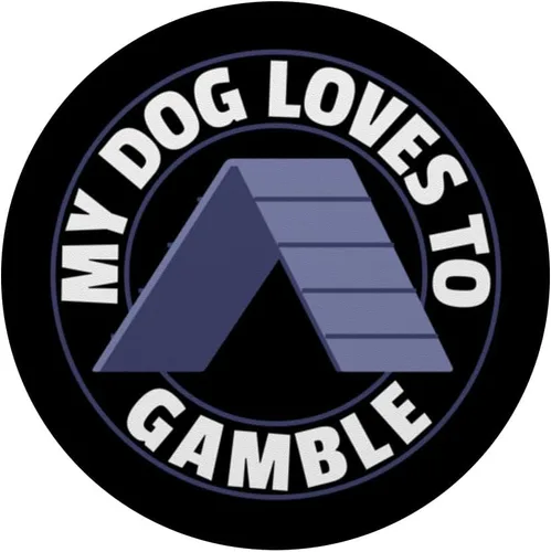 Miniatura 3 de Dog Agility Handler - My Dog Loves To Gamble - Dog Agility PopSockets Adhesive PopGrip