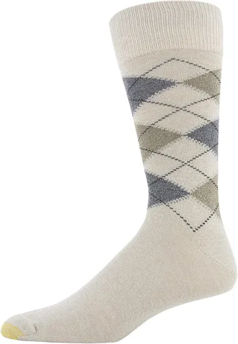 Miniatura 3 de GOLDTOE Men's Campbell Argyle Crew Dress Socks, 6-Pairs