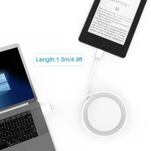 Miniatura 7 de Cable micro USB para Kindle Paperwhite de todas las generaciones, Fire HD 7/8/10, Fire, Oasis, Scribe, cable de carga micro USB para Samsung Galaxy
