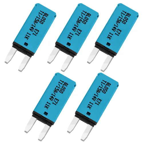 Miniatura 16 de GLOSO Mini disyuntor ATM E71 0.110 in Disyuntores automáticos de 20 amperios de reinicio automático (T1) - 1 paquete (20A)