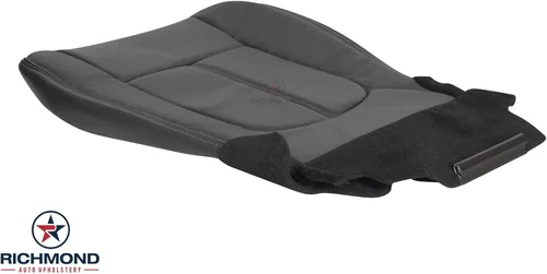 Miniatura 5 de Richmond Auto tapicería – Repuesto completo de fundas de asiento perforadas para el lado del conductor, negro